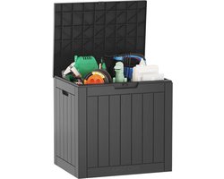 Waterdichte Opbergbox voor Buiten - 117 Liter Tuinkist met UV-bescherming, Compact en Weerbestendig