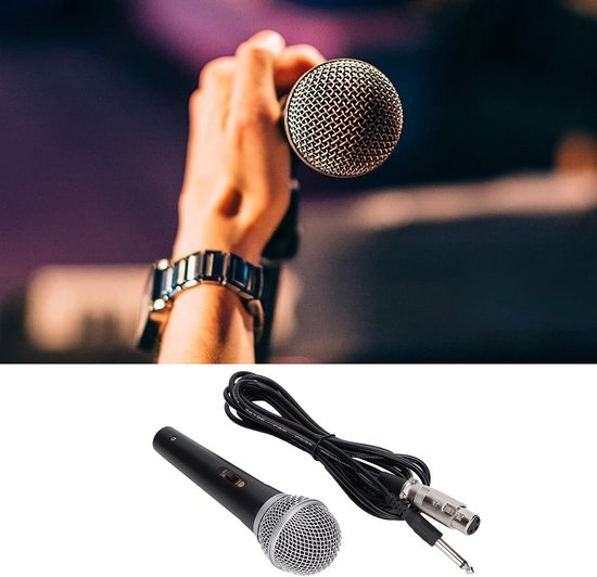 Microphone Dynamique Pour Instrument De Musique, Microphone À Main Avec