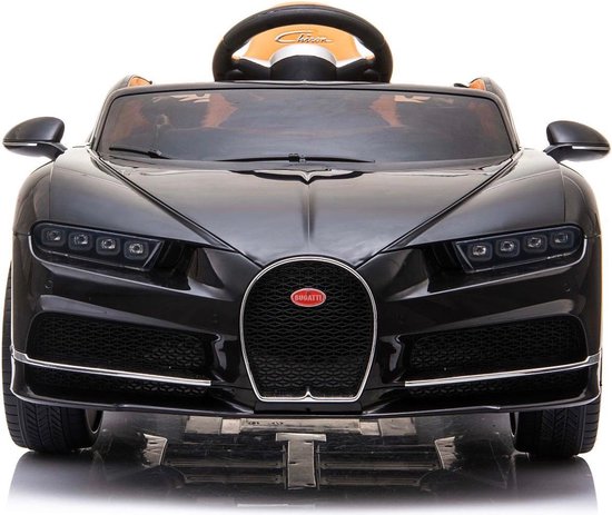 Voiture électrique pour enfants Bugatti Chiron 12V avec télécommande - Noir  | bol.com