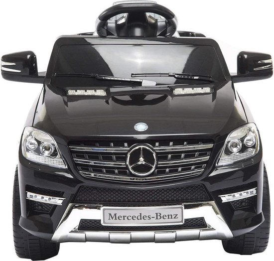 Elektrische Kinderauto - Mercedes-Benz ML350 Zwart - 6V met Afstandsbediening