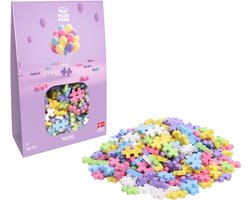foto van Plus-Plus Basic Pastel 300 delige bouwset - 3352 - Bouwspeelgoed - Constructiespeelgoed - Set met bouwstenen - Vanaf 5 jaar