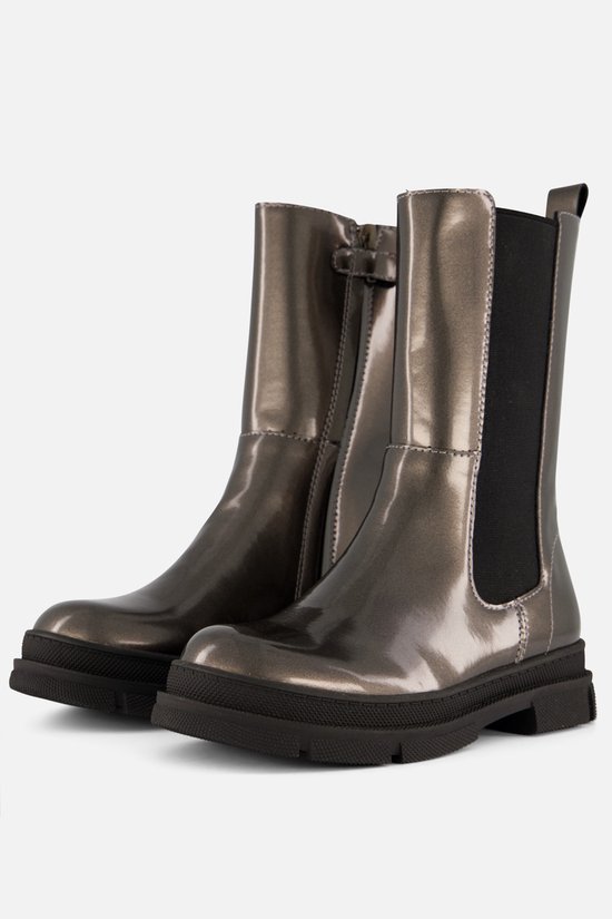 Bottes Chelsea Muyters Cuir argenté - Taille 35
