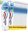 Aquafresh Menthe fraîche dentifrice 12 x 75ml