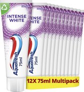 Aquafresh Intense White voordeelverpakking 12x75 ml