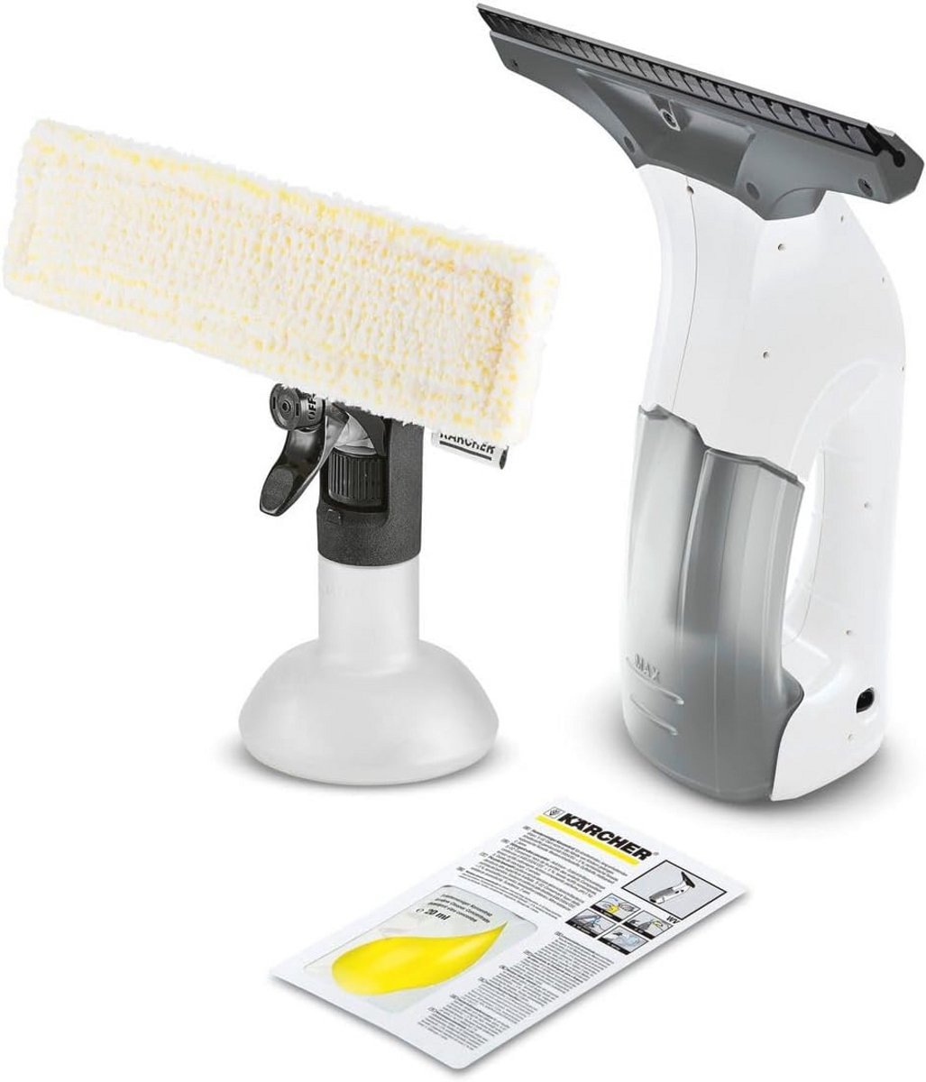 Raamzuiger met Oplaadbare Accu - Streeploos Schoonmaken van Ramen en Spiegels - Lichtgewicht met LED Laadindicator