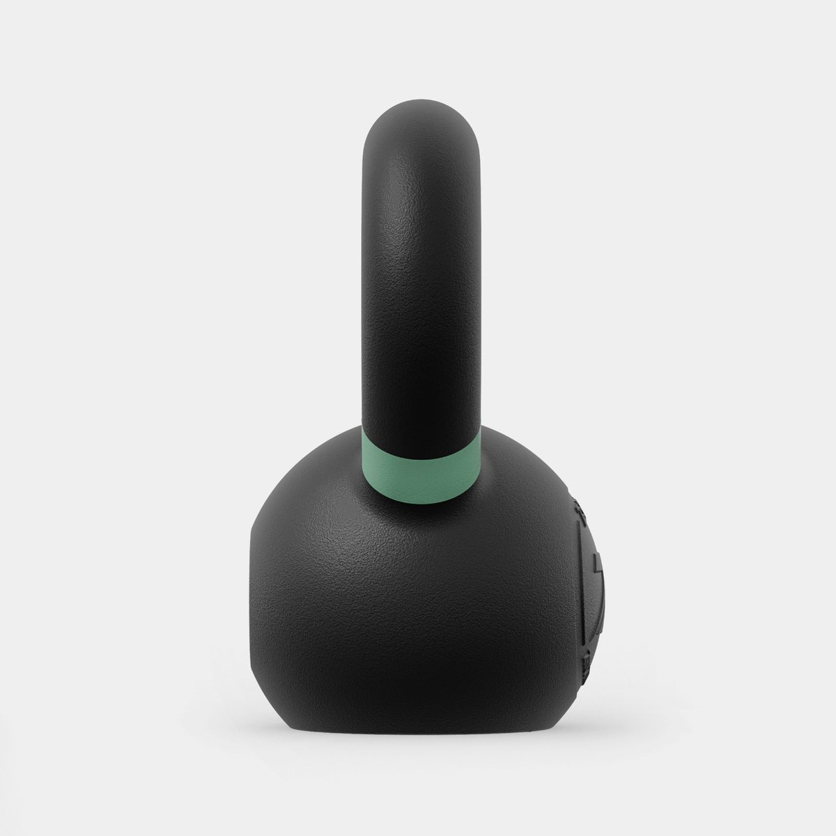 ZEUZ Kettlebell 4 KG – Gewichten voor Fitness & CrossFit - Conditie & Krachttraining – Gietijzer – Lichtgroen – foto 5