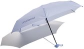Muitomas Paraplu Compact - Lichtgwicht – Telescopische steel - Antisliphandgreep - Koord en hoes - Violet