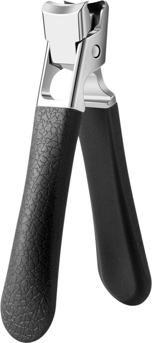YUBBI Premium Nagelknipper - Nageltang - Pedicure - Teennagels - Vingernagels - Teennagelknipper - Nagelschaar - Zwart