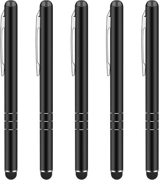 Dailygoody - Stylus Pen Universeel - 5 Stuks - Lichtgewicht en Handig - Kras- en Vingerafdrukbestendig - Geschikt voor Smartphone en Tablet - Perfect ... — afbeelding 5