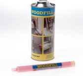 Woodfill Houtrotvuller en Verharder – 800 ml + 40 ml