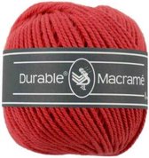 Durable macramé 316 red