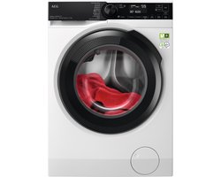 AEG Serie 9000 LR9W75490 wasmachine Voorlader 9 kg 1351 RPM Wit
