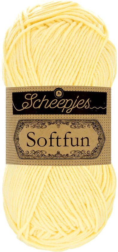 Scheepjes Softfun 50g - 2496 Banana