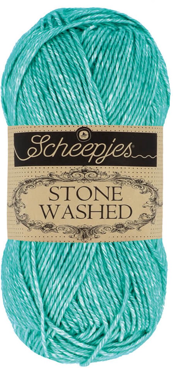 Scheepjes Stone Washed 50 gr - 815 Green Agate