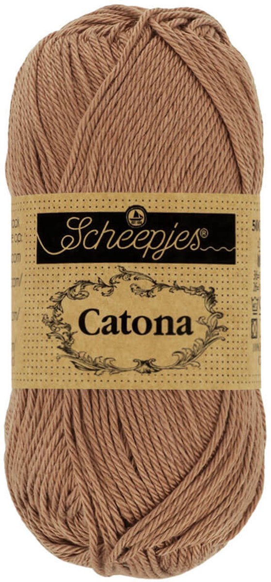 Scheepjes Catona 50 gram - 503 Hazelnut