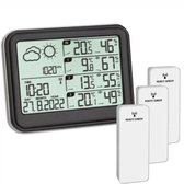 Bol.com TFA Dostmann View 35.1142.01 Draadloos weerstation Aantal sensoren max.: 3 aanbieding