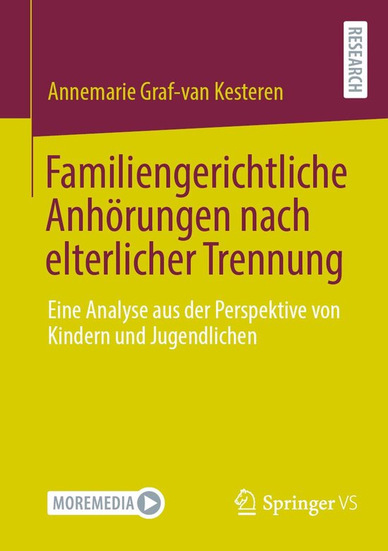 Education and Social Work (German Language) - Familiengerich ... - cover