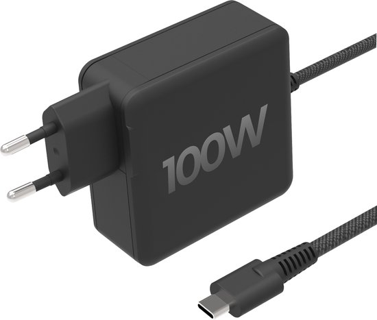100W GaN Snellader met USB-C Kabel ...