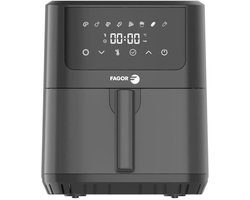 Olievrije frituurpan - FAGOR - Airfryer FGR65 - Inhoud 6,5L - 8 kookprogramma's - 1600W