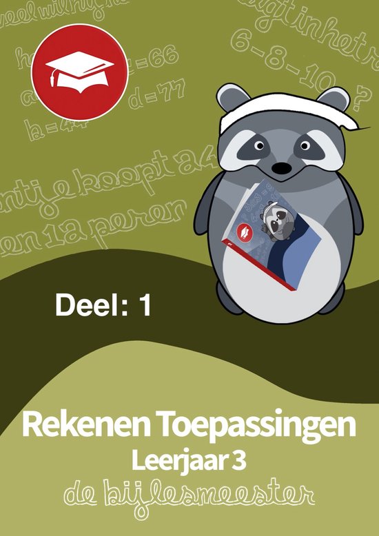 Oefenboeken De Bijlesmeester - Rekenen Toepassingen Leerjaar ... - cover
