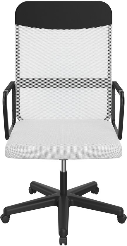 Milacyee Bürostuhl Ergonomischer Stuhl,Schreibtischstuhl mit klappbaren Armlehnen (Höhenverstellbarer Chefsessel mit geräuscharmen Rollen,Drehstuhl mit verstellbarer Schaumstoff-Lendenstütze), 150KG,Schwarz