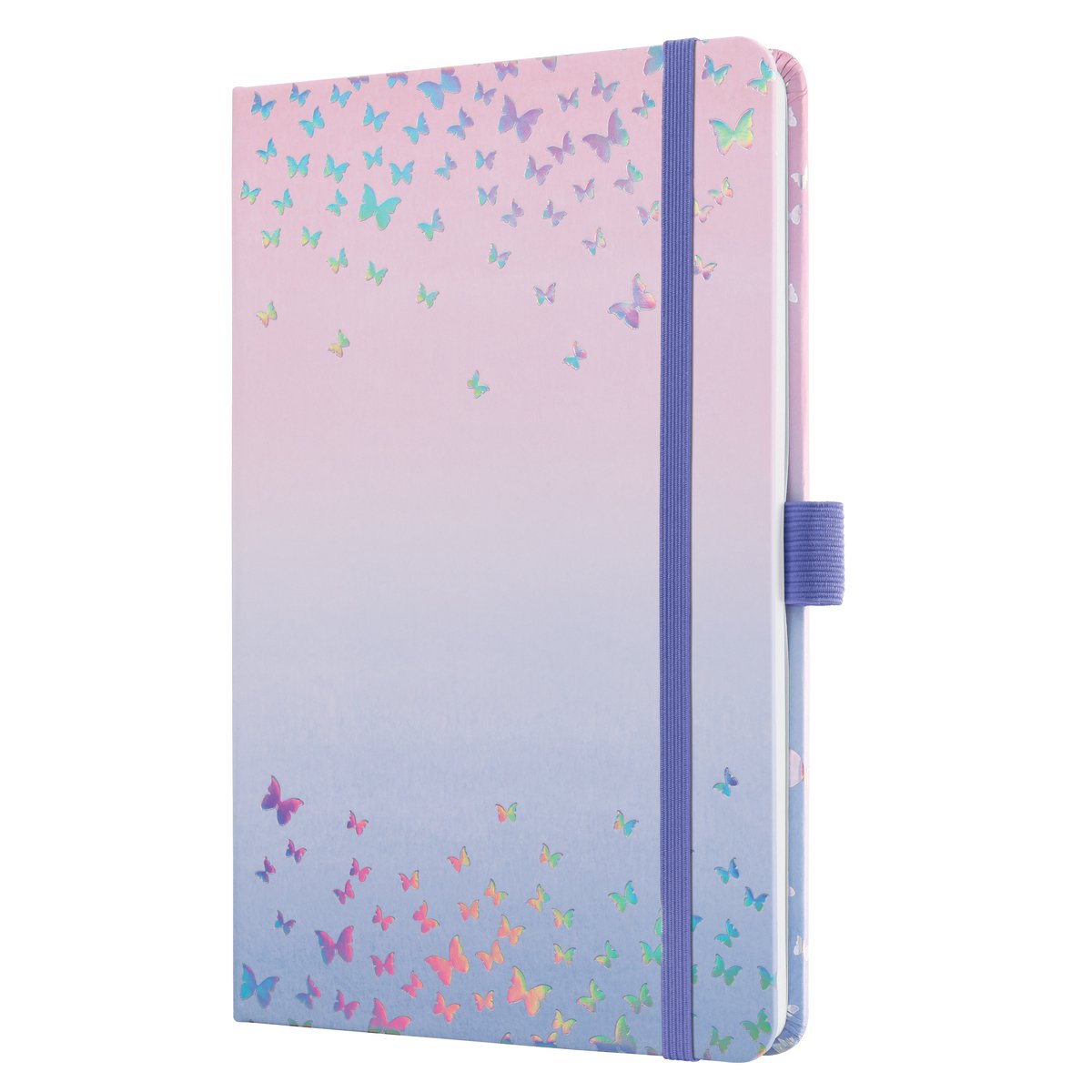 Sigel weekagenda Beauty 2026 - formaat A5 - Butterfly Confetti - hardcover - SI-J6347