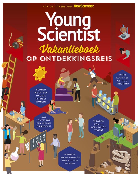 Young Scientist Vakantieboek Zomer 2022 - cover