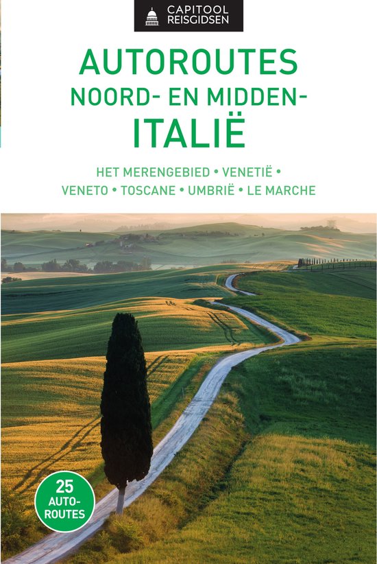 Capitool reisgidsen - Autoroutes Noord- en Midden-Italië - cover
