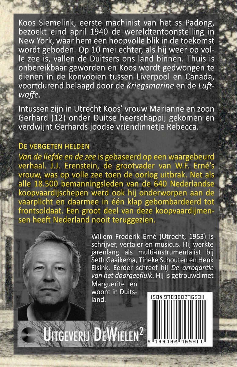 Van de liefde en de zee - back cover