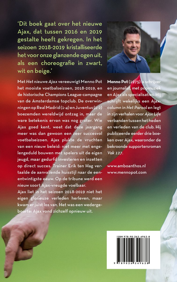 Het nieuwe Ajax - back cover
