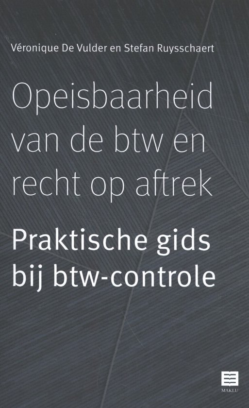 Opeisbaarheid van de btw en recht op aftrek - cover