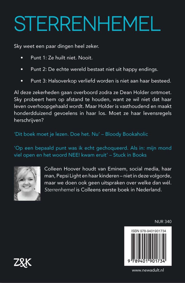 Sterrenhemel - back cover