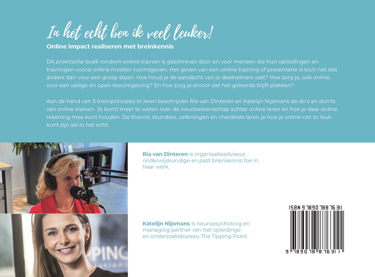 In het echt ben ik veel leuker - back cover