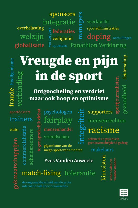 Vreugde en pijn in de sport - cover