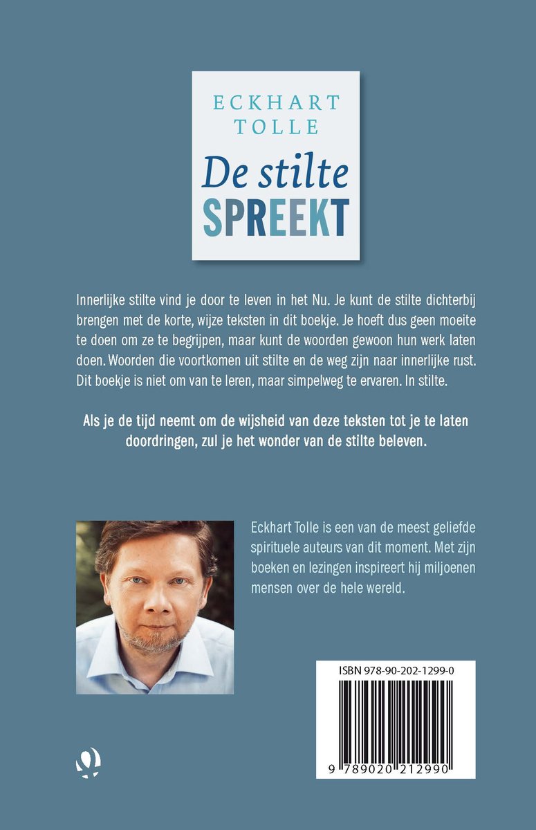 De stilte spreekt - back cover