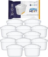 Agua Next, Cartouches filtrantes pour carafe à eau, cartouche filtrante, remplacement pour Dafi Unimax, Aquaphor, Laica, 12 pièces