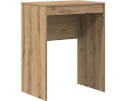 vidaXL - Bureau - Artisan - Eiken - 60 - x - 40 - x - 76 - cm