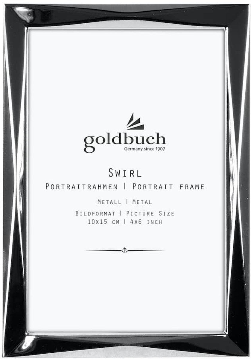 Goldbuch Fotolijst Swirl – 10x15 cm Zilver