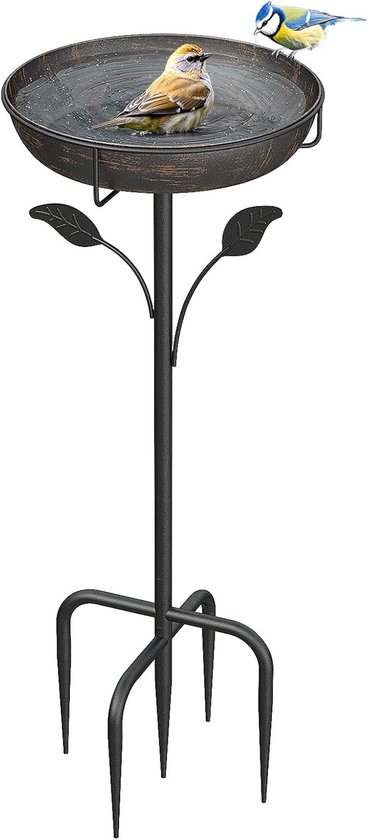 Phefop Vogelbad-Heizung Mit Thermostat - Enteiser Für Vogeltränken, 35°C Konstante Temperatur