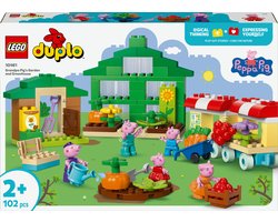 foto van LEGO DUPLO Peppa Big De Tuin en Kas van Opa Big Set - 10461