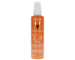 Vichy Capital Soleil Cell Protect Fluïde Spray SPF30 200ml Zonnebescherming voor lichaam en gezicht