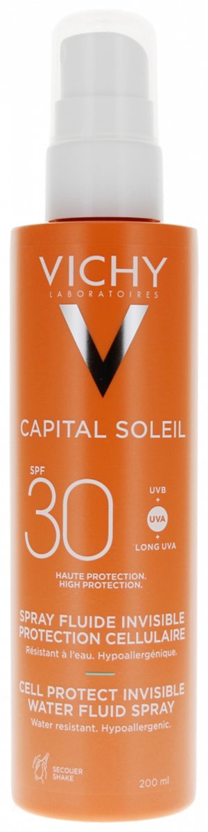 Vichy Capital Soleil UV Cell Protect Fluide Spray SPF 30 200 ml