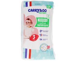 Carryboo Nature Motif Luiers 50 Luiers Maat 3 (4-9Kg)