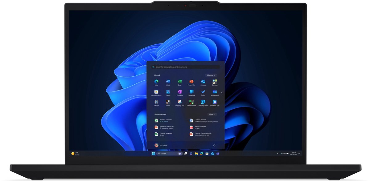 Lenovo ThinkPad T16 Gen 4 (Intel) - Zakelijke Laptop - 16 inch - Core Ultra 7 - 32GB/1000GB thumbnail 6