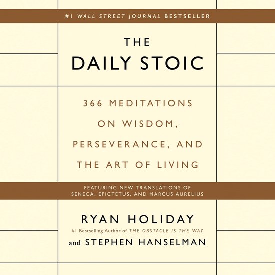 The Daily Stoic - cover