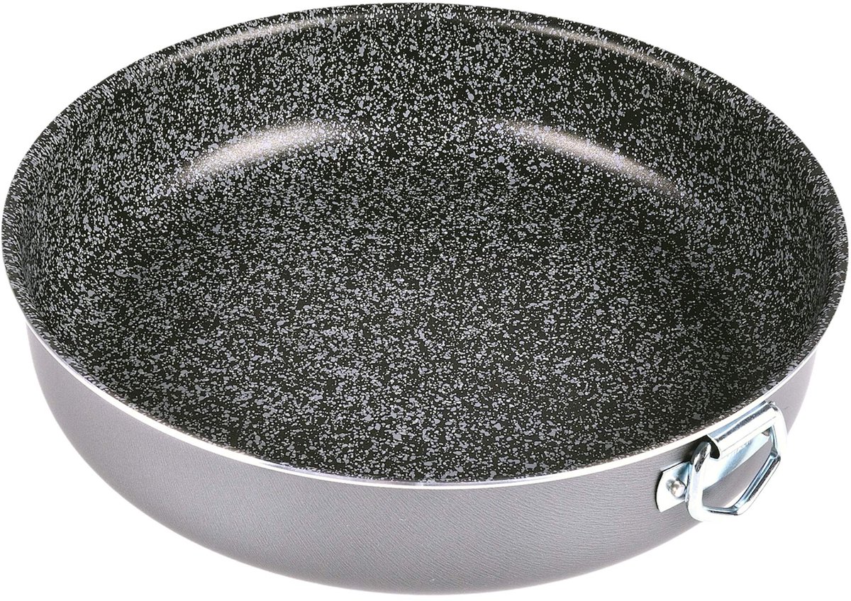Ibenzoa® Duurzame Aluminium Taartvorm met Steeneffect Coating – Perfect voor Italiaanse Klassiekers