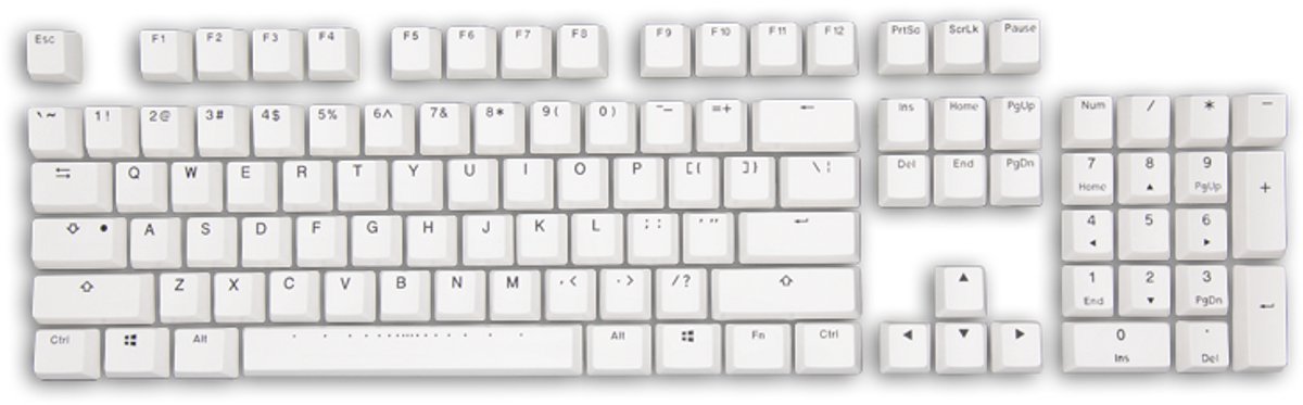 Varmilo Wit Toetsendop set