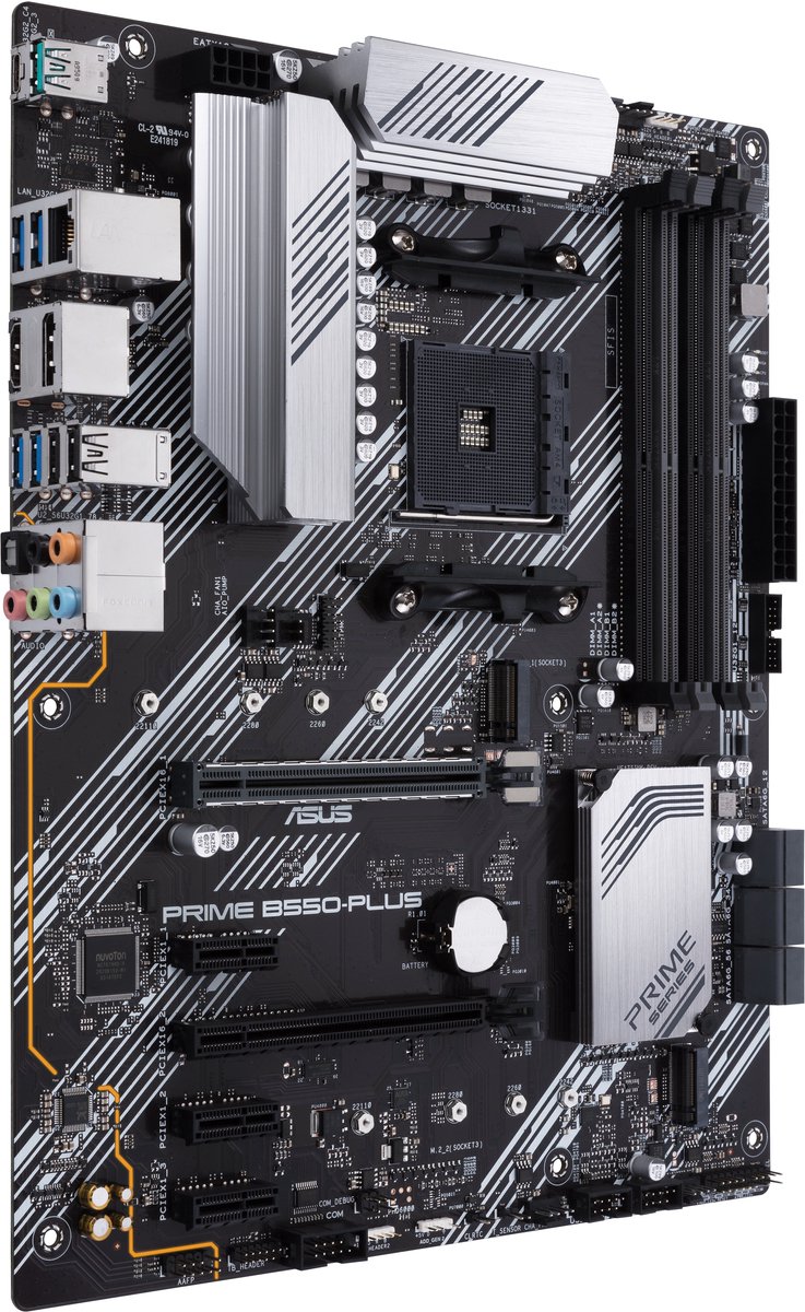 Asus Prime B550-Plus - Moederbord - Socket Am4 - Atx - Amd B550 Chipset - afbeelding 4