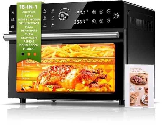 Vrijstaande 30L Airfryer Oven