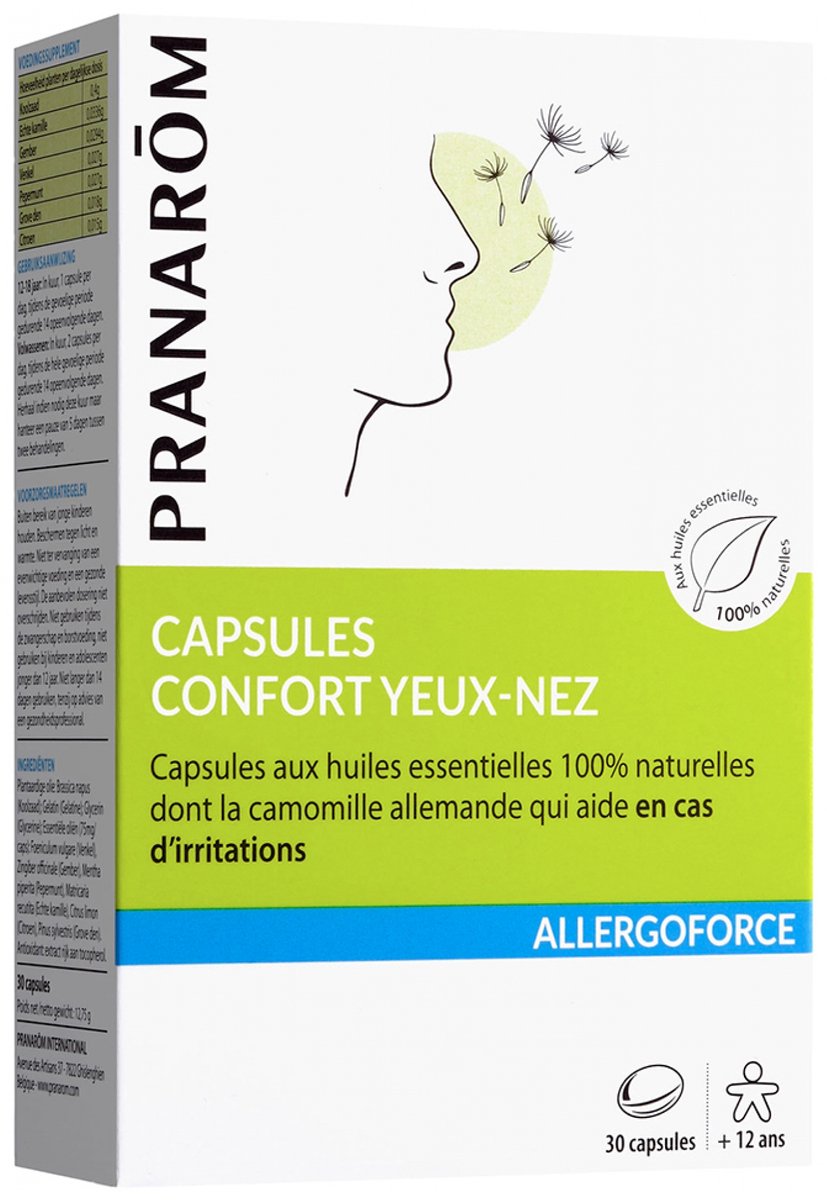 Goedkoopste Pranarôm Allergoforce Comfort Oog Neus Capsules 30 Capsules